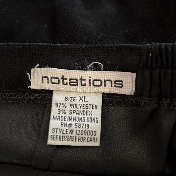 🥰SALE🥰BLACK FAUX SUEDE MID-LENGTH SKIRT - Picture 3 of 4